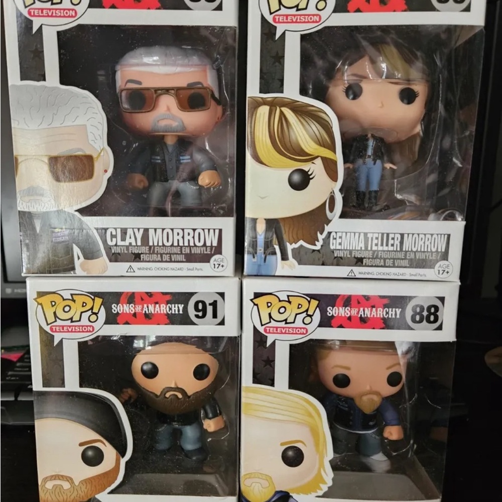 COPY - Sons of Anarchy funko pop set